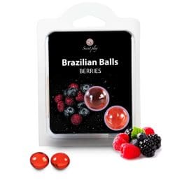 SECRETPLAY - 2 BRAZILIAN BALLS BERRIES